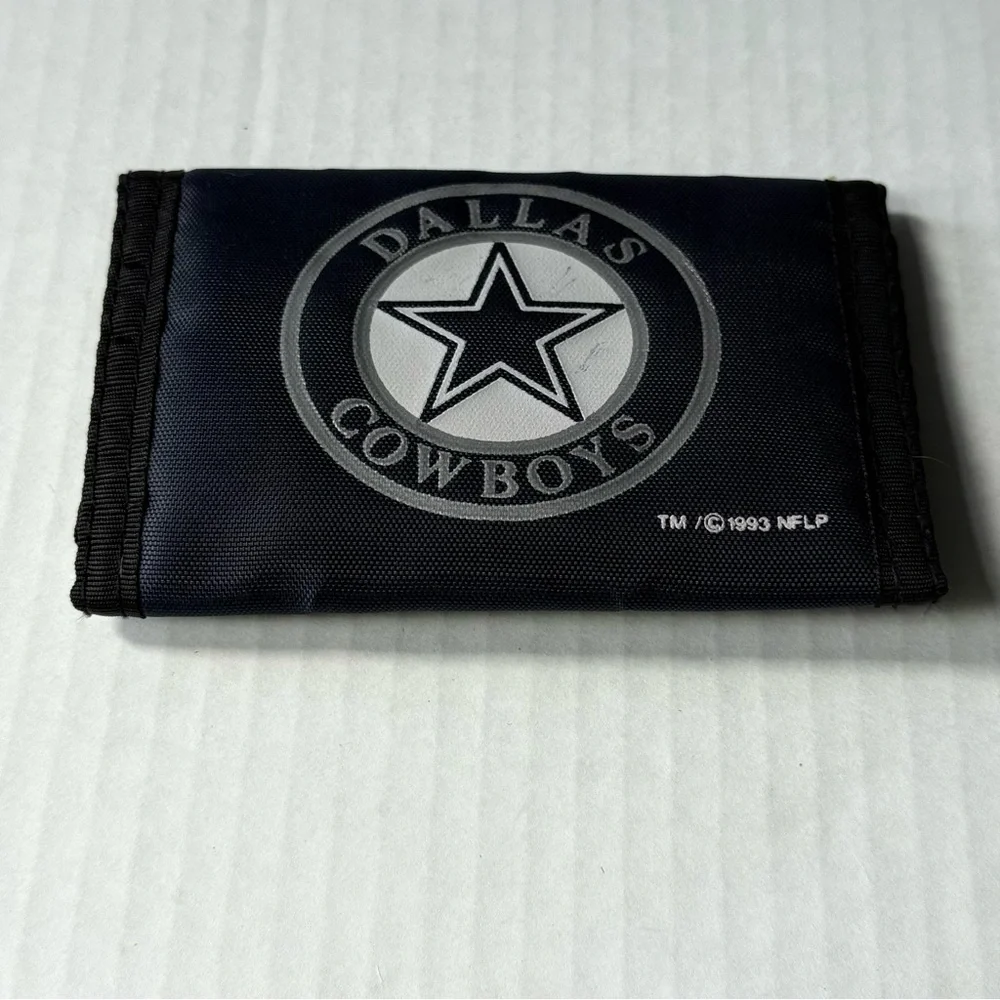 Dallas Cowboys Black and Gray Men’s‎ Wallet 1993 NFL